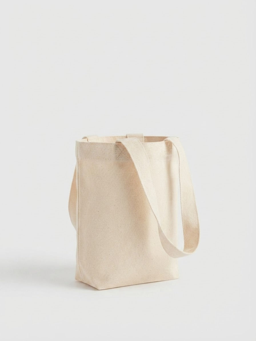 8" Canvas Tote Bag
