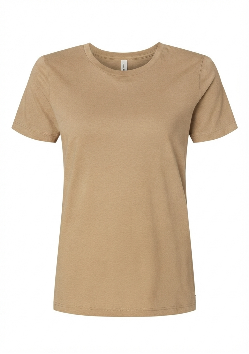 Bella + Canvas B6400 - Women's Relaxed Jersey Short-Sleeve T-Shirt